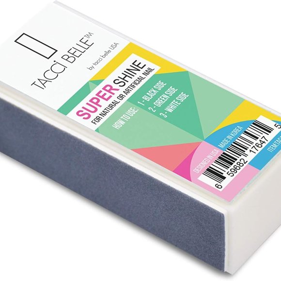 Tachibelle from Korea 4 Way Shiny Buffer Super Shine Buffing Block - Picture 1 of 5